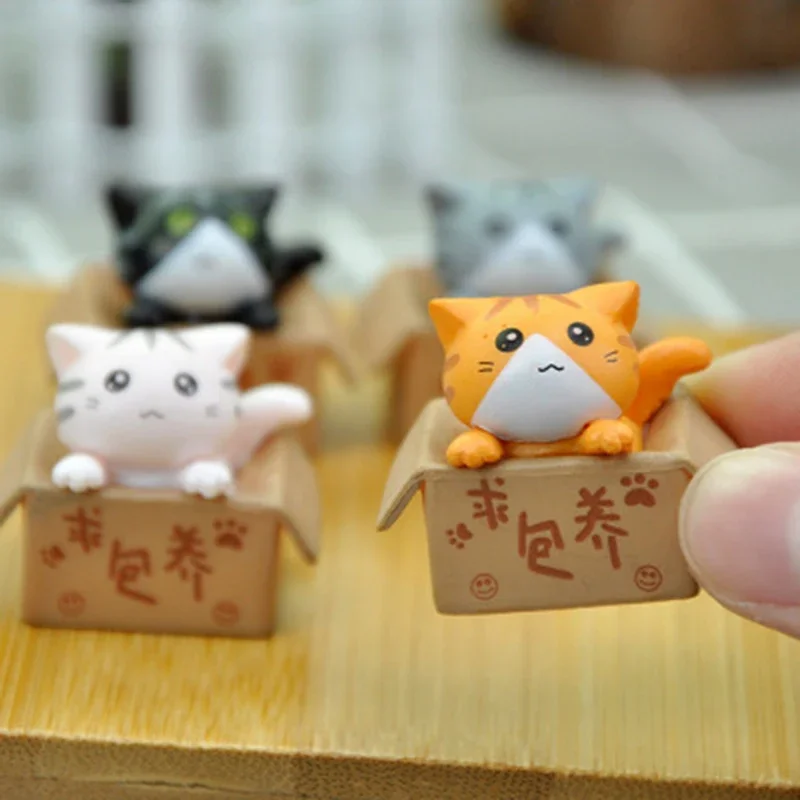 Kawaii Mini Cat Garden Ornament 2