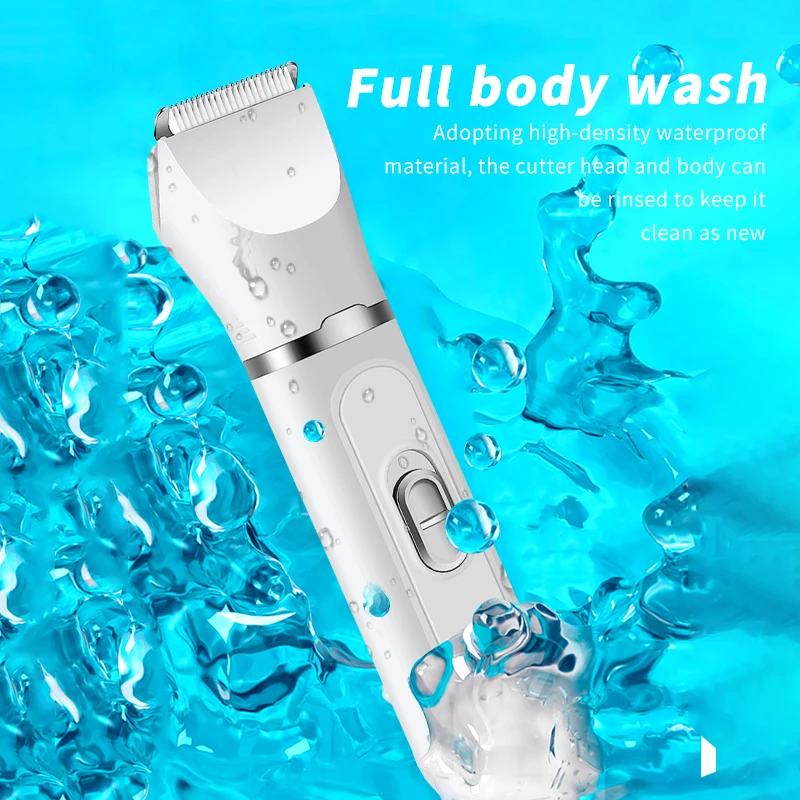 WAIKIL New Five in One Electric Barber Multi functional Hair Trimmer Rechargeable Digital Display Cordless Electric Push Clipper 5