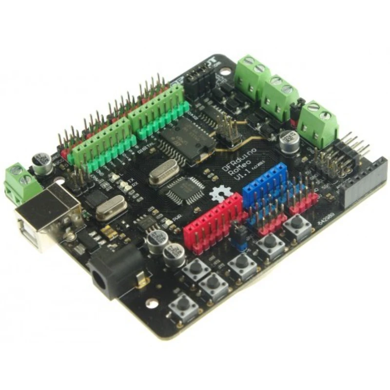 

DFrobot Arduino open source RoMeo Romeo MEGA328 with 2-way motor drive module