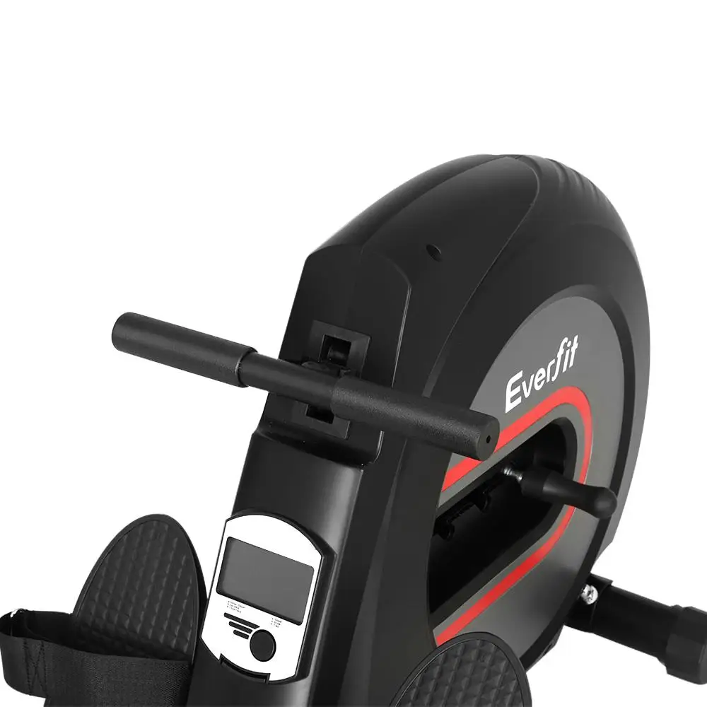 Rowing Machine Elastic Rope Resistance Durable Design for Home Fitness Cardio Workout Black