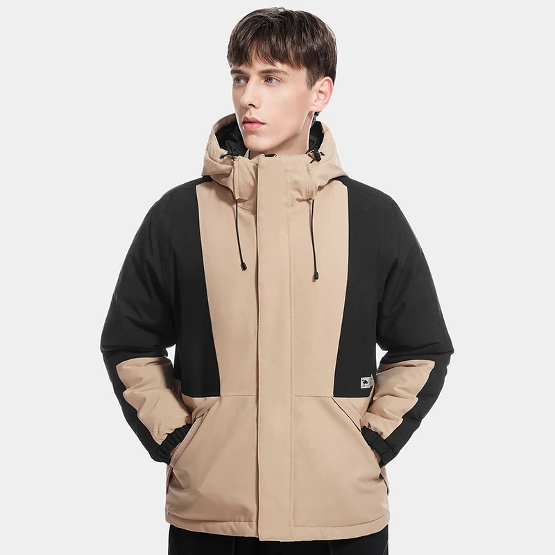Golden Camel Men Outdoor Quilted Jacket Spring Autumn Windproof Moisture Breathable Windbreaker Clothes Hiking Running Male