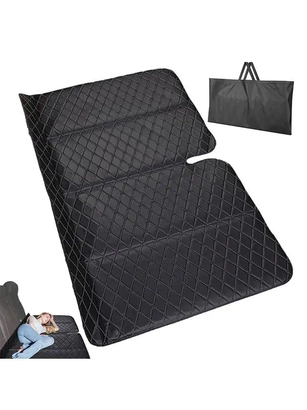 Non-inflatable Mattress For Back Seat Foldable Car Travel Camping Mattress Portable Car Back Seat Folding Clutch Pedal Stopper