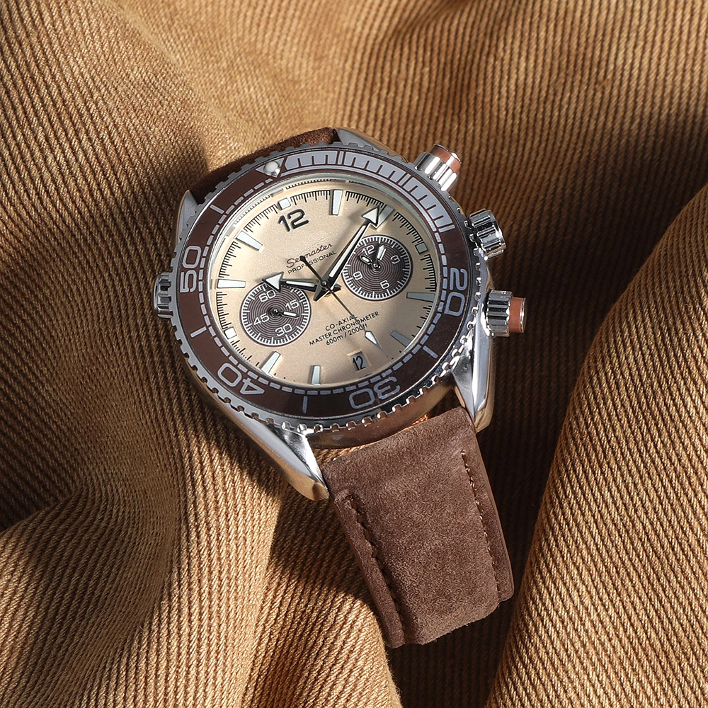 Premium Soft Suede Leather Vintage Watch Strap Bracelet