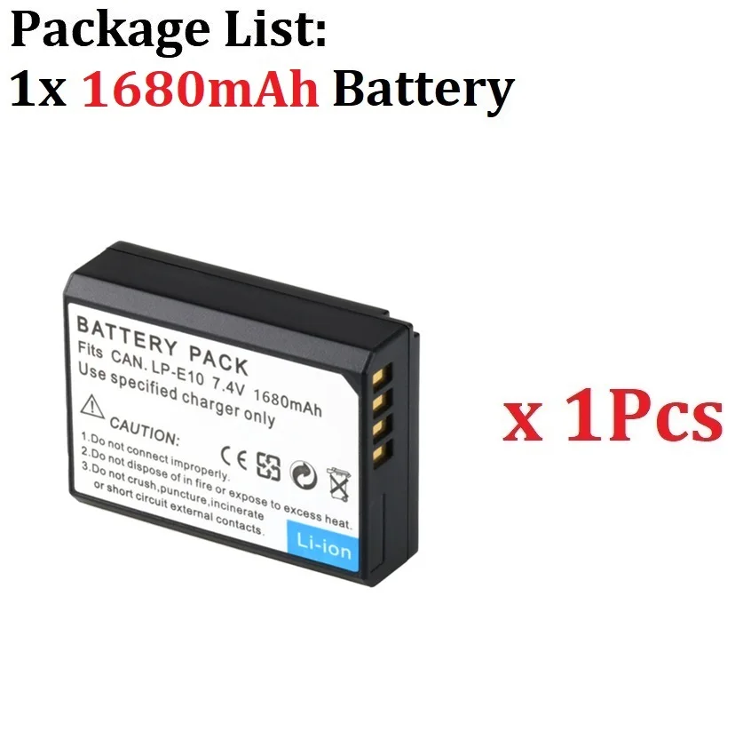 BTBAI LP-E10 Caricabatteria da parete/auto singolo per LPE10 LC-E10 LCE10 LC -E10C LC-E10E EOS 1100D 1200D 1300D 1500D 3000D Rebel T3 T5 T6 Kiss X50 X70 X80 Camera k110 A