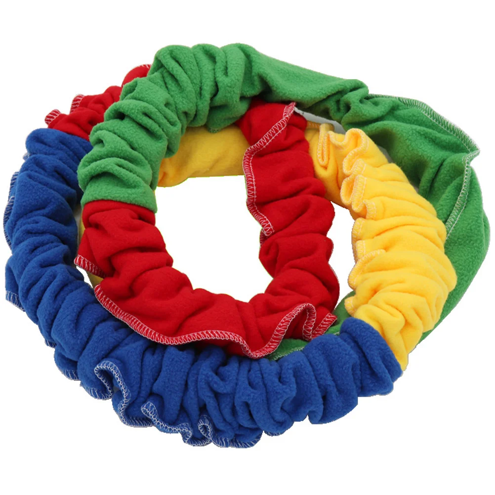 

Rally Ring Pe Equipment for Elementary School Sports Outdoor Exercise Prop Flannel Team Games Work