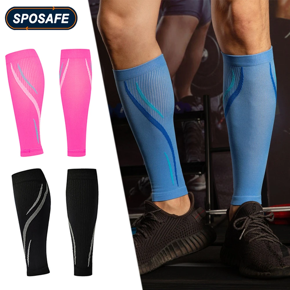 Sports Leg Calf Compression Sleeves 1Pair Running Basketball Football Calf Support Shin Guard Leg Warmers Cycling UV Protection calf compression sleeves,calf compression sleeve