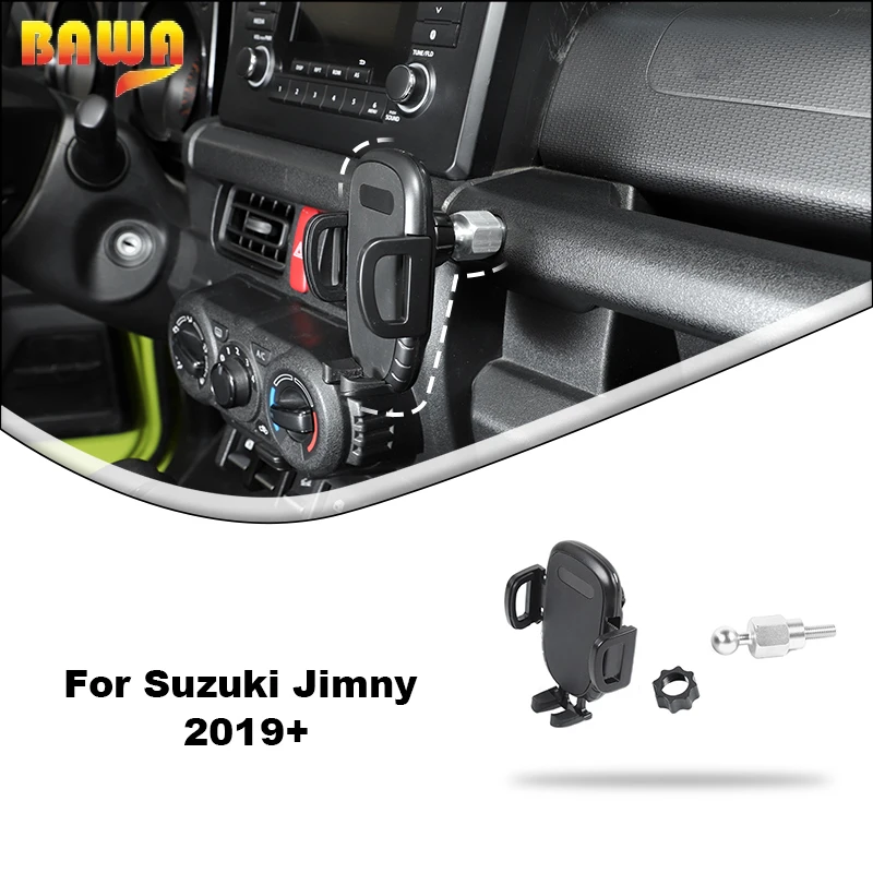 BAWA Co-pilot Phone Holder for Suzuki Jimny Mobile Phone Bracket Accessories phone holder,mobile phone holder