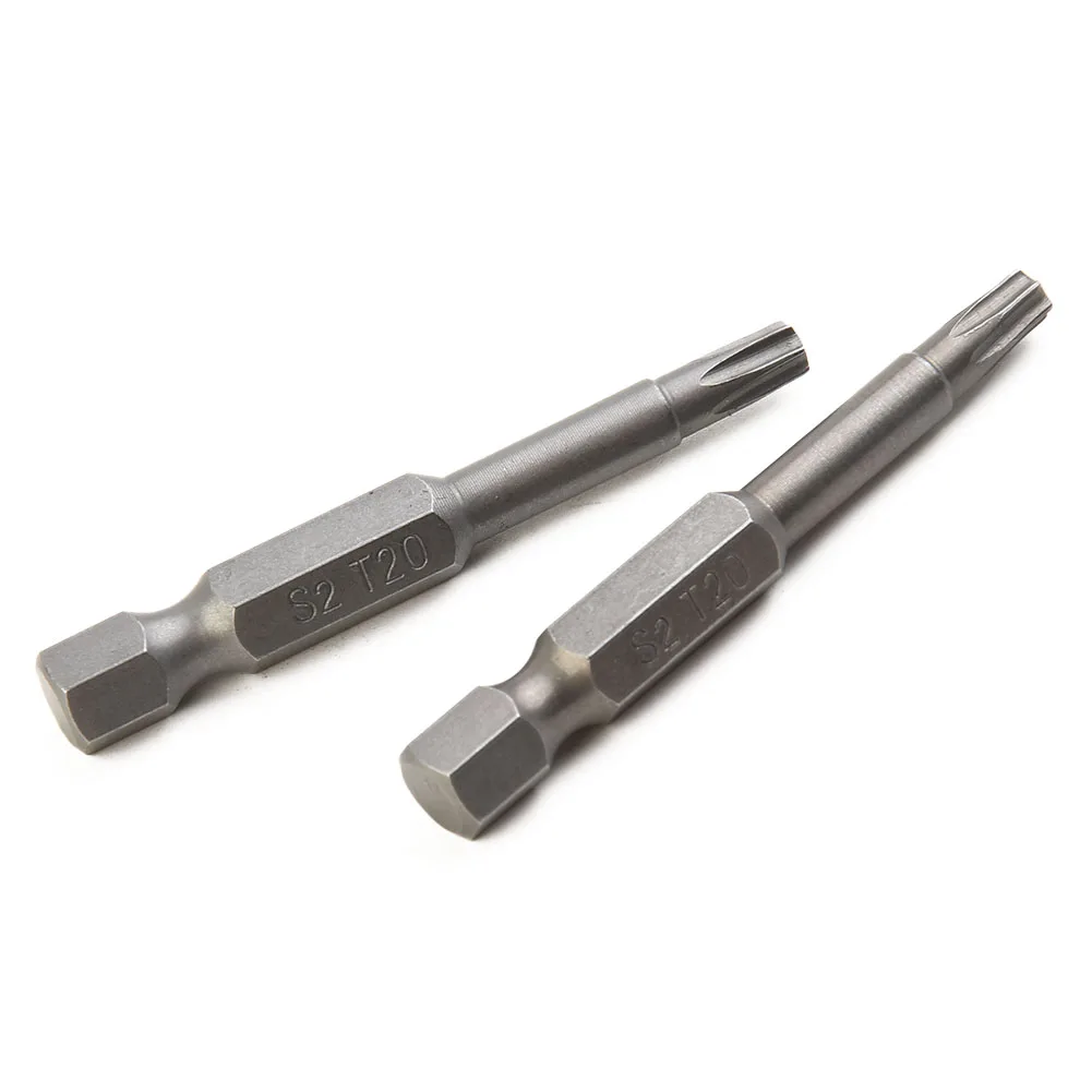 

Screwdrivers Hand Tools Screwdriver Bit Torx Screwdriver Bit 1.97\\\" Length 10Pcs Torx T20 Removing Hexagon Screws