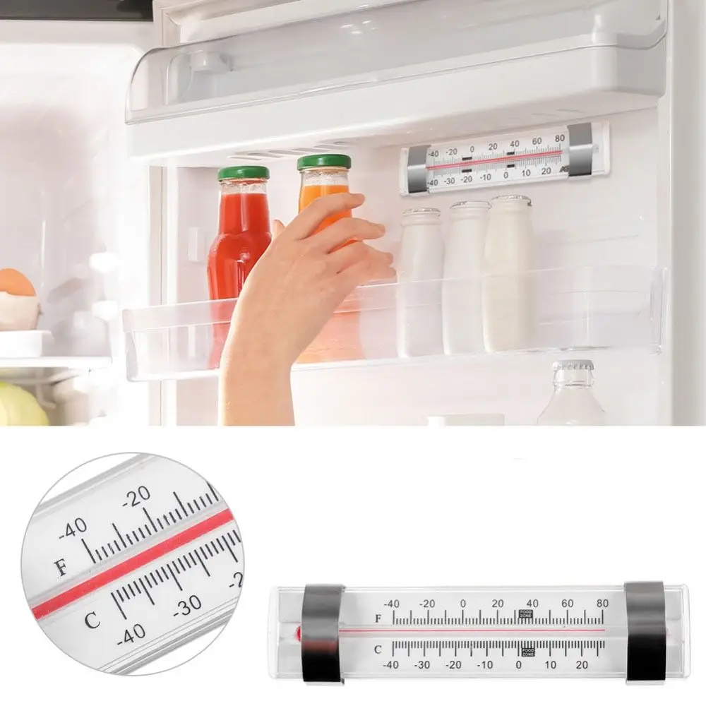 Hanging Hook Fridge Freezer Tester Detector Temperature Meter Temperature Gauge Fridge Thermometer Refrigerator Thermograph