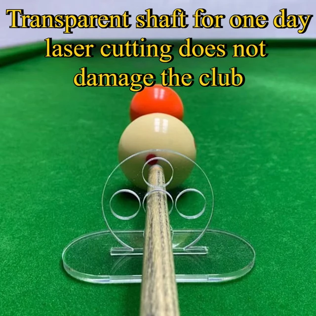 1pc Billiards Shooting Training Aid 5 Holes 1 Hole Action Correction Linear Release Billiards Leisure Entertainment Sports Sight 1