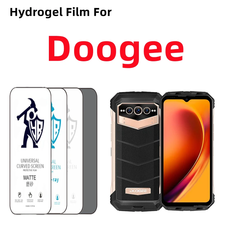 

2pcs Privacy Matte Hydrogel Film For Doogee V Max Screen Protector For Doogee S59 S60 S61 S88 S96 S97 S98 S99 X96 X98 Pro HD