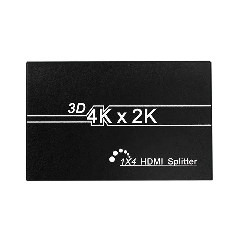 HDMI Splitter 4K HDMI 1x4 for Xiaomi Mi Box 1x4 Adapter HDMI Switcher 1 in 4 Out for PS4  with DC Cable or Power adapter