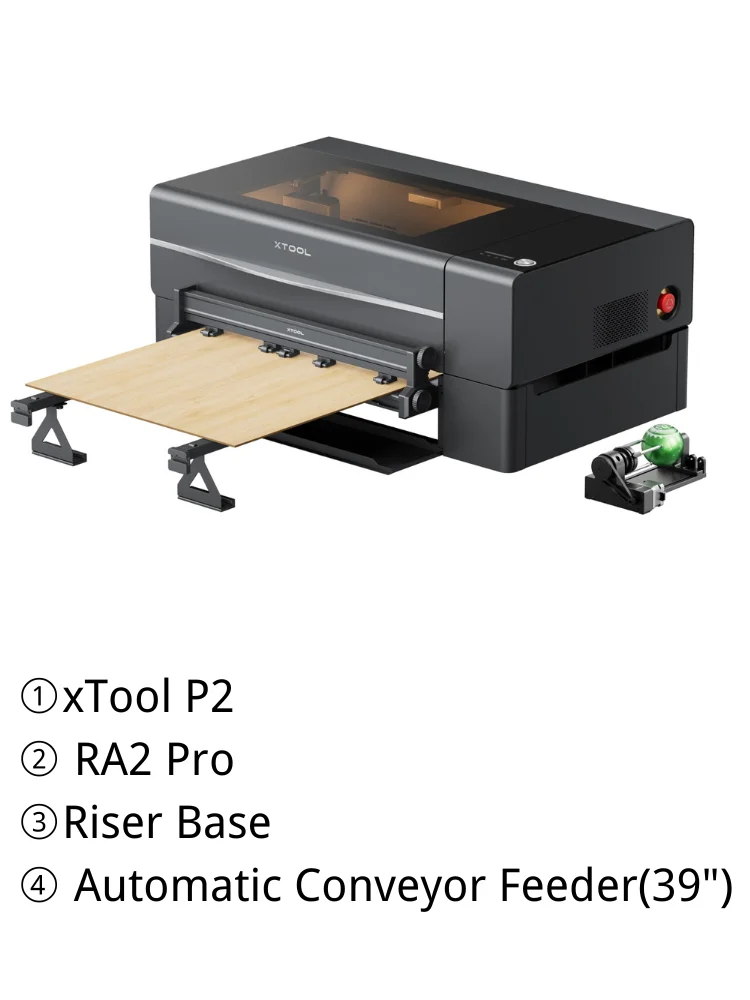 xTool 親密 P2Sレーザー加工機 55W 多用途バンドルセット 新品