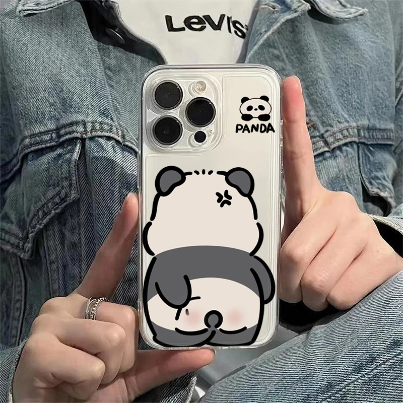Adorable Panda Animation Phone Case - Ultra Durable Protective Cover