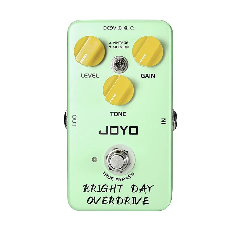 

JF-25 Bright Day Overdrive Effect Pedal Vintage Blues Overdrive Retro Tone Bears Striking Resemblance Tube Amp Head Of The 90's