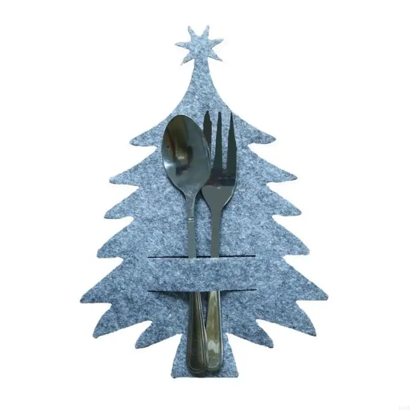 40JA 4PCS Weihnachtsbaum Besteck Haltermesser Fork -Gabeltasche für Weihnachtsfeieressen – Detail 10
