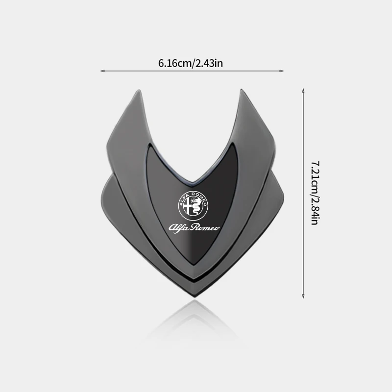 Car Metal Shield Design Badge Emblem Sticker - Sportiva Accessories