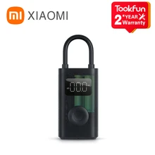 

Xiaomi Portable Electric Air Pump 1S 150psi Pressure Detection For Bicycles Motorcycles Scooters Flashlight Inflatable Treasure
