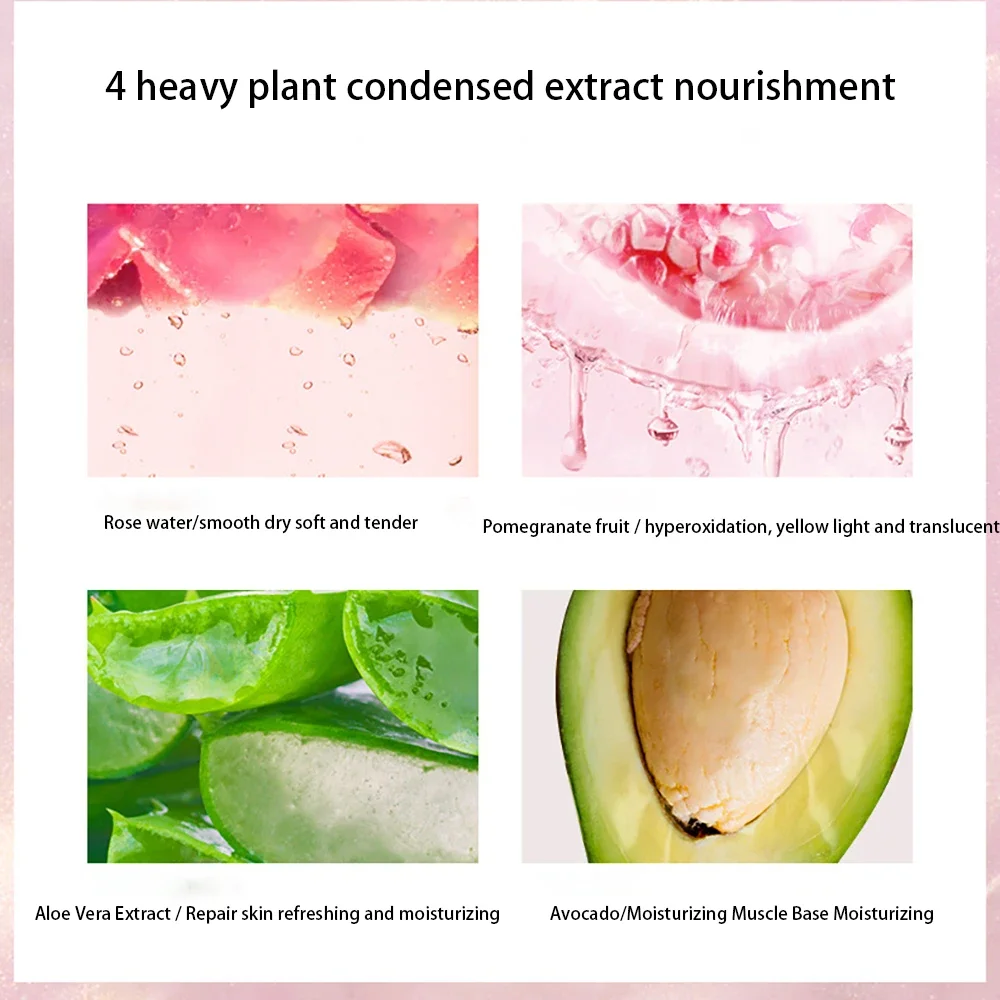 Niacinamide Fragrance Shower Gel Moisturize Refreshing Oil Control Remove Mites Acne Shower Gel Lasting Fragrance Body Bath Wash