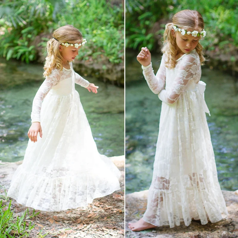 Abito estivo per bambini, in viscosa di seta, per ragazze, abito da torta, grande, per bambini, stile boho, spiaggia, 3, 16, gioiello da ragazza, azzurro, Rosa-a, 4-5 Anni