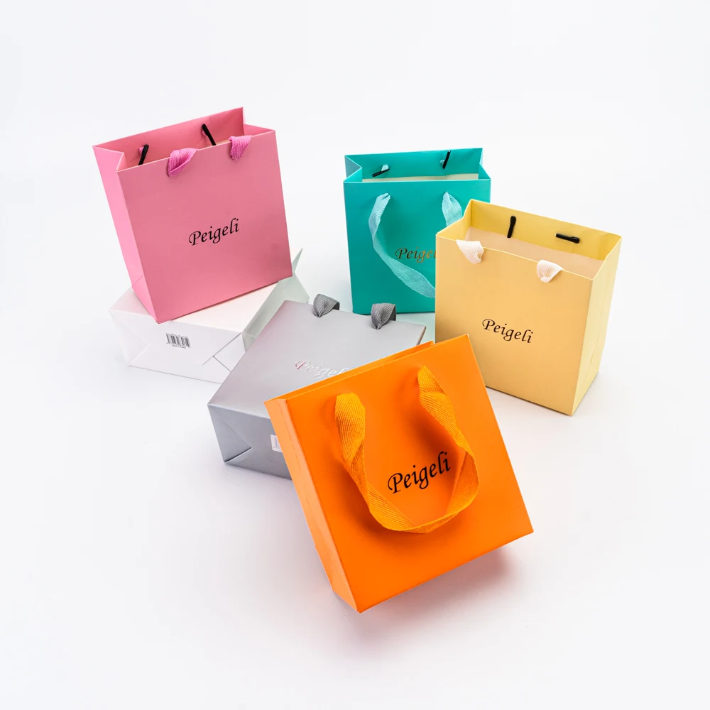 100pcs Party Favor Bags Custom Logo Kraft Paper Shopping Bags for Birthday Gift Jewelry Candy Treat Goodie Goody Grocery Package 16 S52140728989846eba461f3203426ed6dq