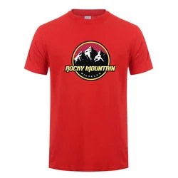Rocky Mountain Cool Cotton Unisex T - Shirt - Summer Collection - XXXL (Red)