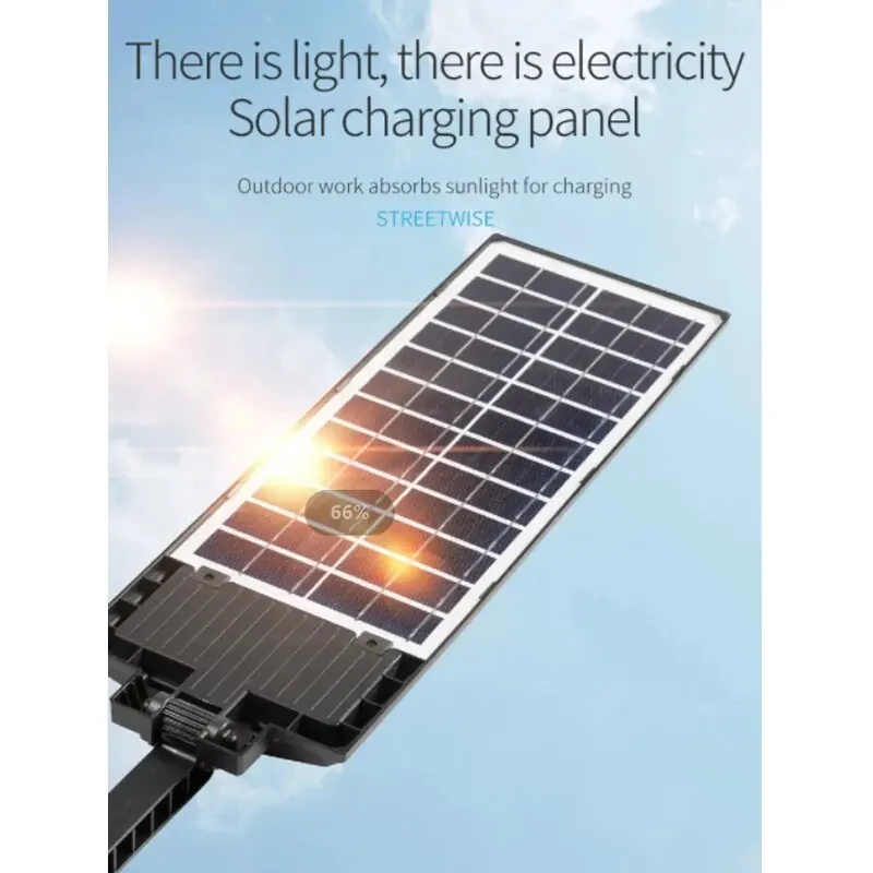 야외 태양광 LED 조명, 방수 8000 Lm, 매우 밝은 벽 램프, 모션 센서 포함, 리모컨 정원 가로등