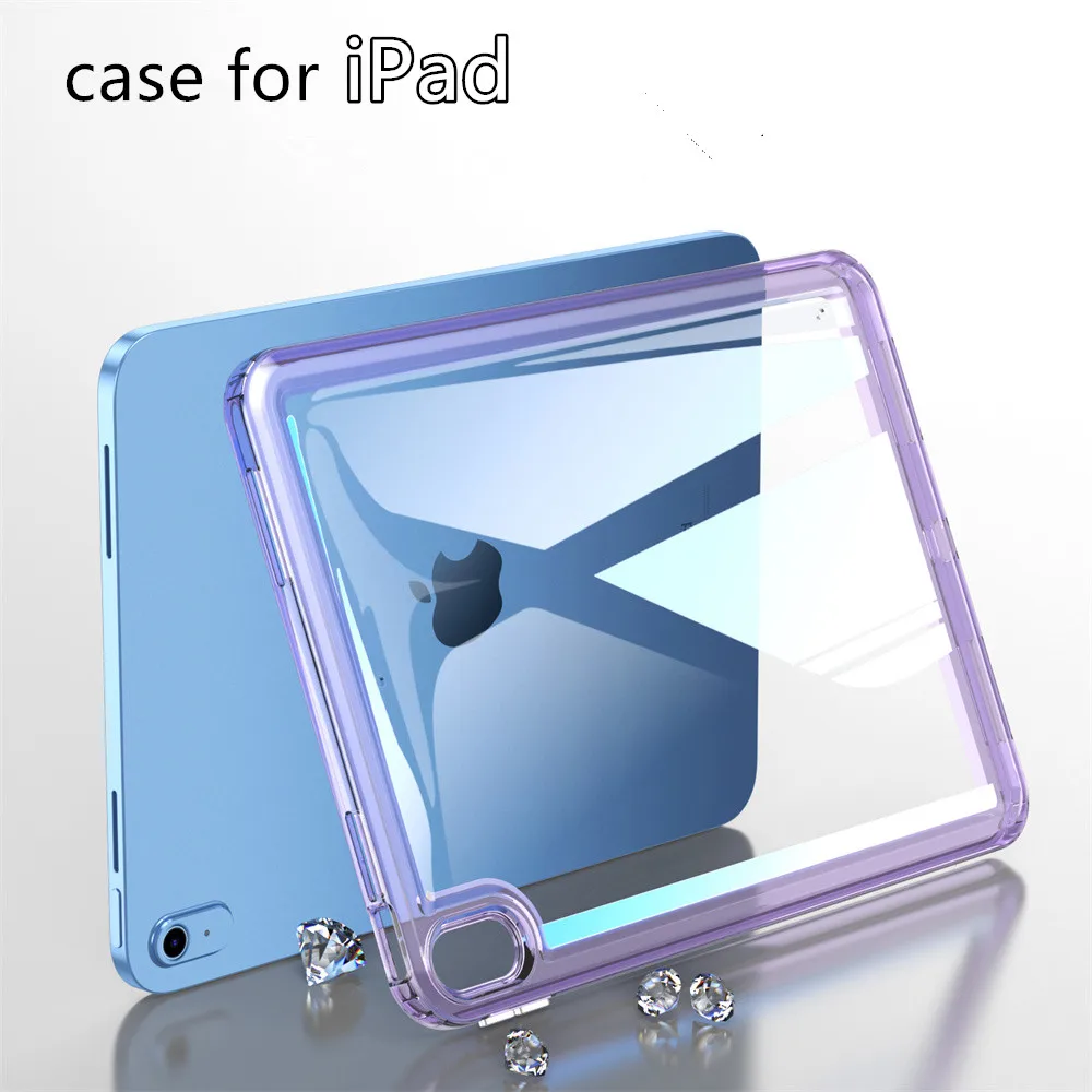 Per Ipad Air 4 Case Air 5 2022 Soft Cover Trasparente 2018 9.7 Pro 11 2021 Ipad 10.2 7Th 8Th 9Th Generation Per Ipad Air 5 Case