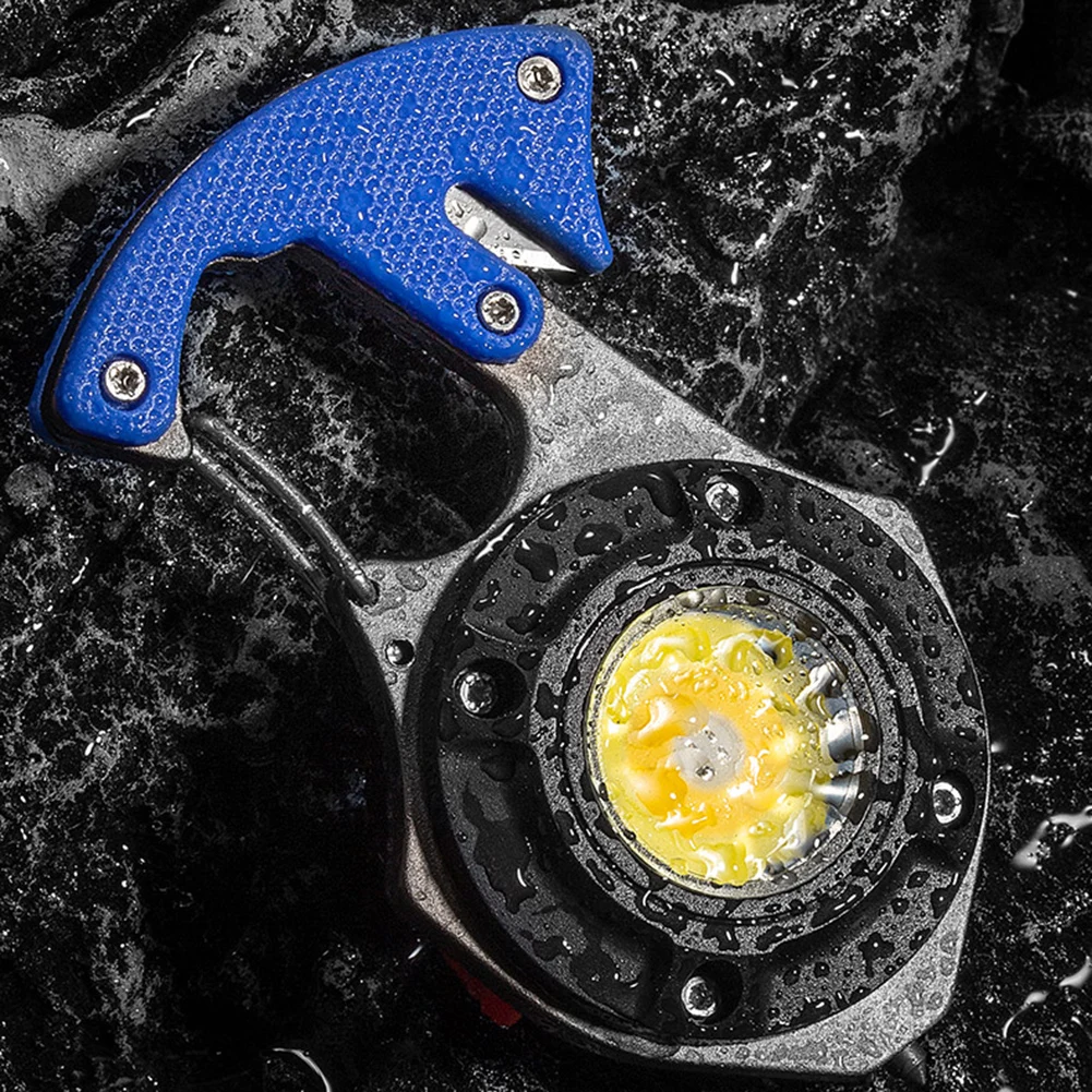 

LED Micro Flashlight Pocket Keychain Flashlights USB Screwdriver Hammer Outdoor Rechargeable Torch Strong Magnet Emergency Lamp