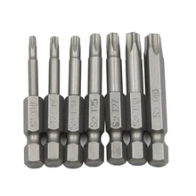 

1/4" Hex Head Five Point Magnetic Torx Electric Screwdriver Bit T10 T15 T20 T25 T27 T30 T40 Multi-tool Nutdriver Repair Tool