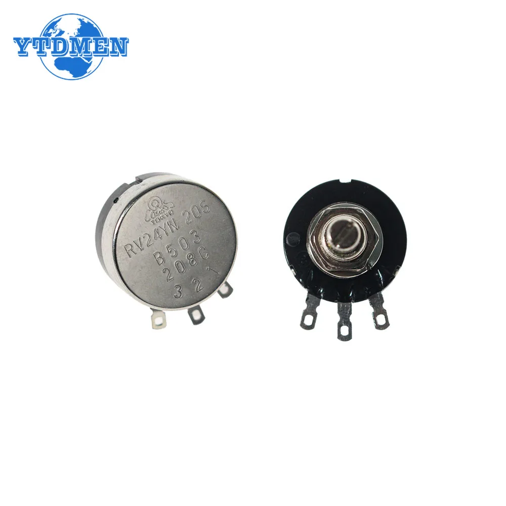1PCS RV24YN20S B501 B101 102 B103 104 105 201 202 203 204 254 502 503 504 1K 5K 10K 20K 100K 500K 200K 100 Ohm Potentiometer