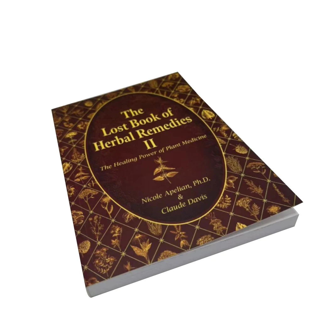 The Lost Book of Herbal II Protocols for Common Ailments Book English Paperback Colored Inner Pages