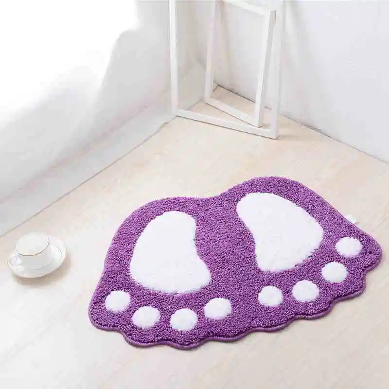 

bathroom, toilet, non slip carpet, bedroom door mat GREY