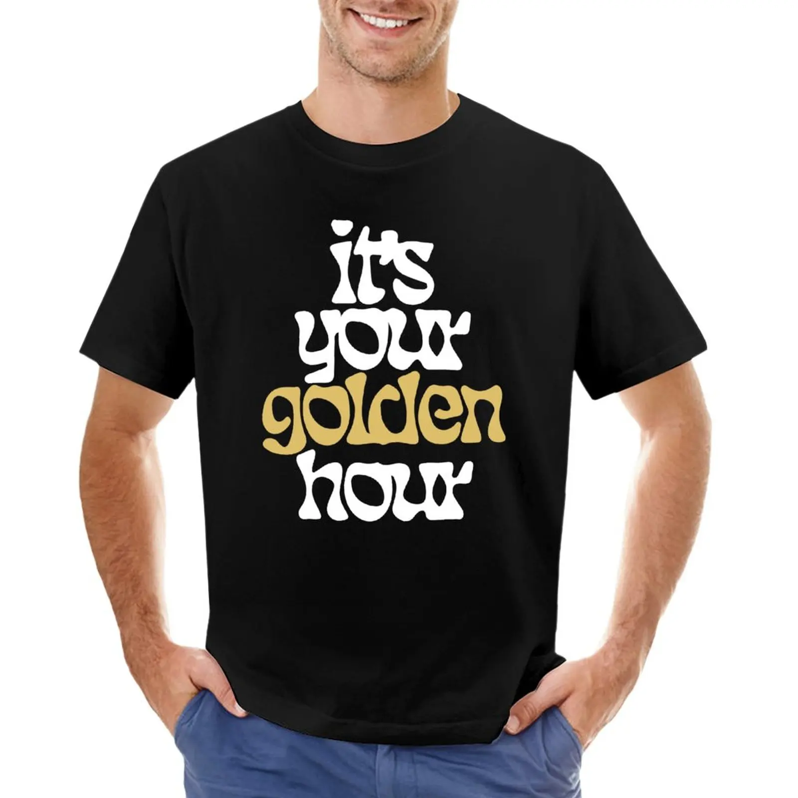 

Golden hour jvke merch -its your golden hourjvke concert -jvke show - jvke shorts T-Shirt oversized t shirt mens funny t shirts