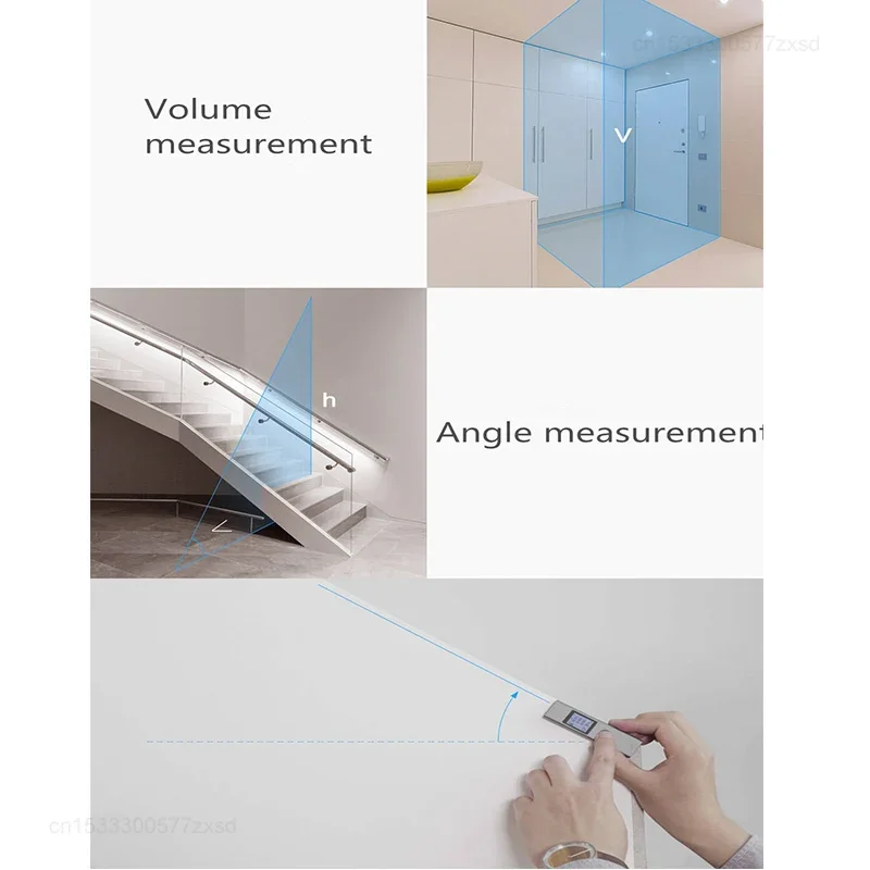 Xiaomi AtuMan DUKA Laser Range Finder 25/40m LS-P/LS-1S Portable USB Charger High Precision Measurement