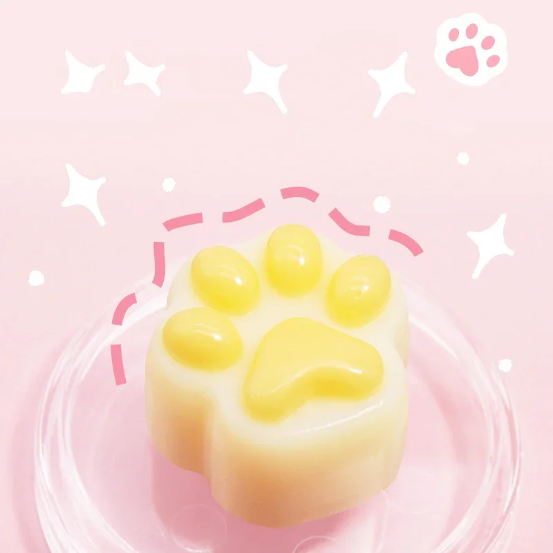 Lip tint Cute Cat Paw Temperature Changing Lip Tint Lip Makeup