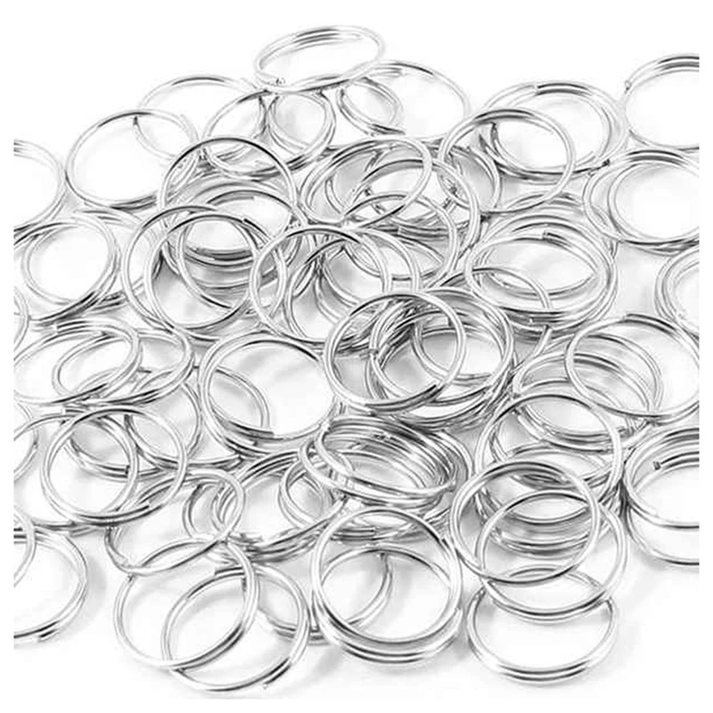 

1 3/8Inch Split Key Rings Strong Split Key Rings,50 Pack Durable Easy Install Easy To Use