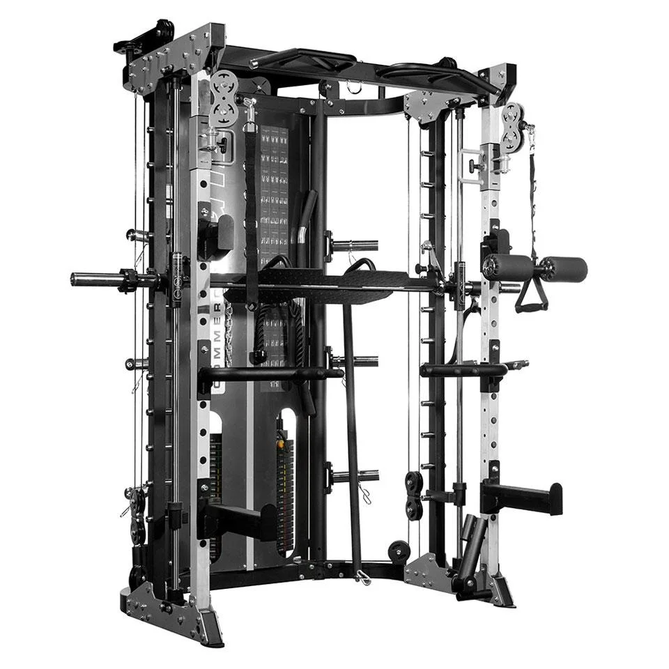 

Commercial home use fitness equipment Functional Trainer Smith Machine Squat Rack All in one Multi functional machine