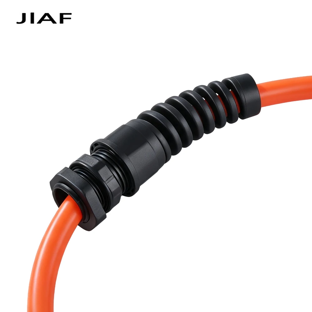 5-Pack Waterproof Nylon Cable Gland Set – Durable Anti-Bending Torsion-Proof Connectors