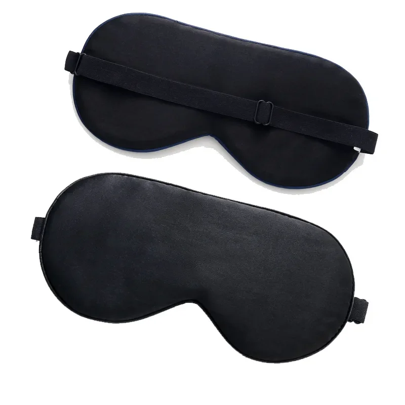 Silk Sleep Eye Mask Light Blocking Adjustable Strap