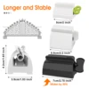 Toothpaste Squeezer, 3 PCS Tube Squeezer Kitchen and Bathroom Gadgets for Sauces 6