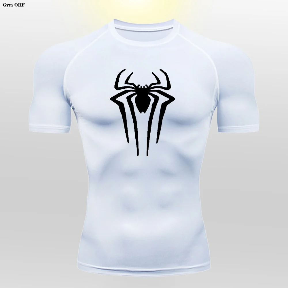 Men's Running Fitness Sports Suit Slow Running Fast Drying Compression Fitness Training Suit Men's Running T-shirt Rashguard