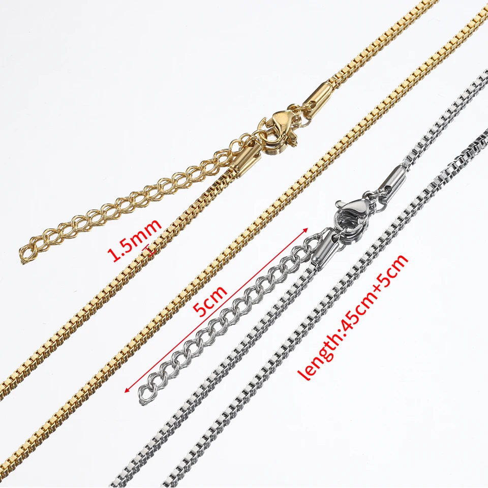 Jewelry - Cadena De Malla De Frenar La Cadena De 60 Cm 4 Mm De Acero Inoxidable