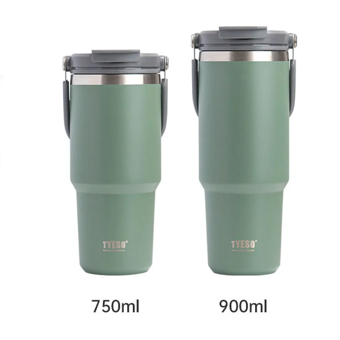 Tyeso Stainless Steel Coffee Cup Cold And Hot Double-layer Insulated Cup Tumbler Thermo Water Bottle Car Travel Mug Vacuum Flask 27 S52165863d185483aa717884b409550fb0