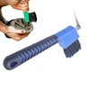 3PCS Sturdy Horse Hoof Pick Brush Horse Hoof Clean Tool With Soft Handle Portable Hoofpick 1