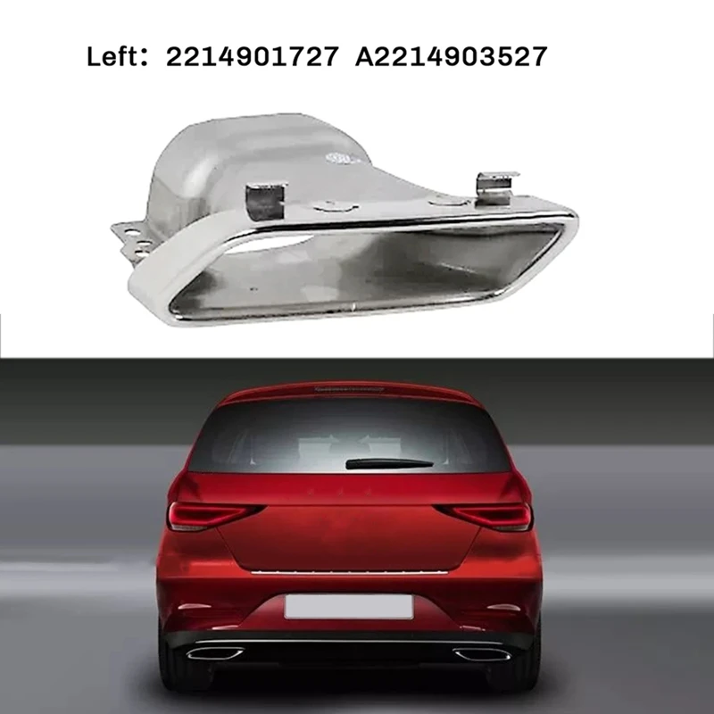 

For Benz R CLASS /S CLASS /GL /ML Rear Exhaust Pipe Tail Pipe Trim Cover