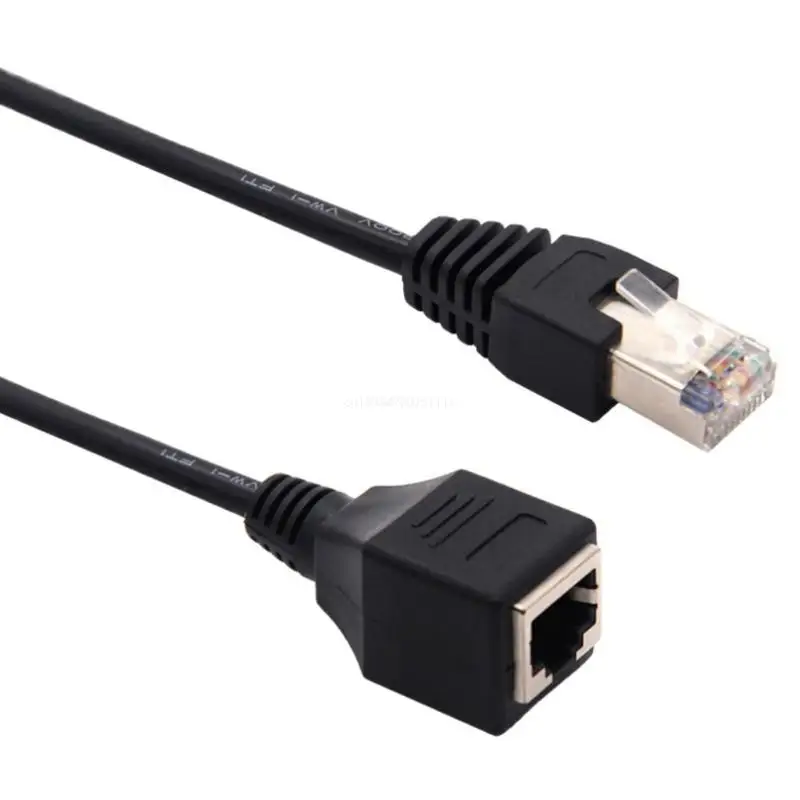 

Rj45 Male to Female Extension Cable Twisted Pair Lan Extender Connector Wire for Laptop PC Cord Dropship