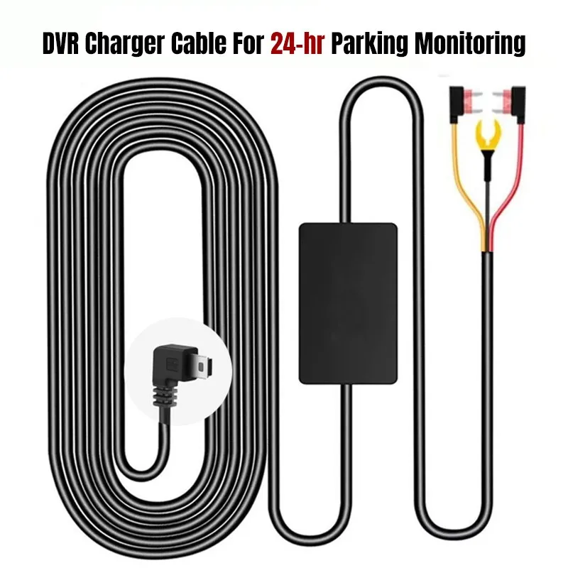 12VCarUSBChargerDashCamHardwireKitDVRCable24VHardwireKit