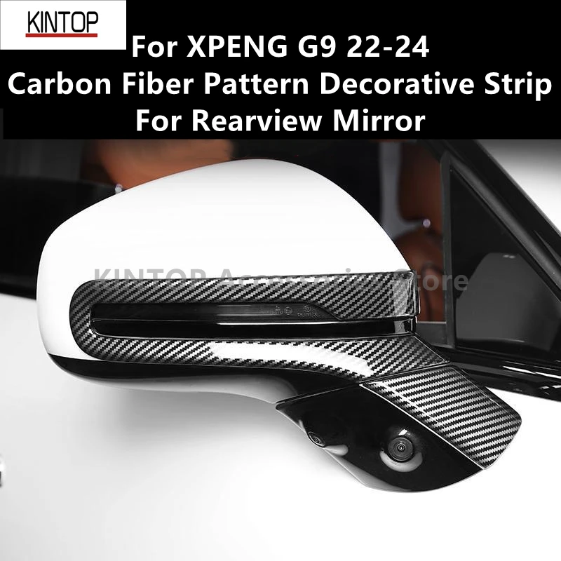 

Декоративная полоса из АБС-пластика для зеркала заднего вида XPENG G9 22-24