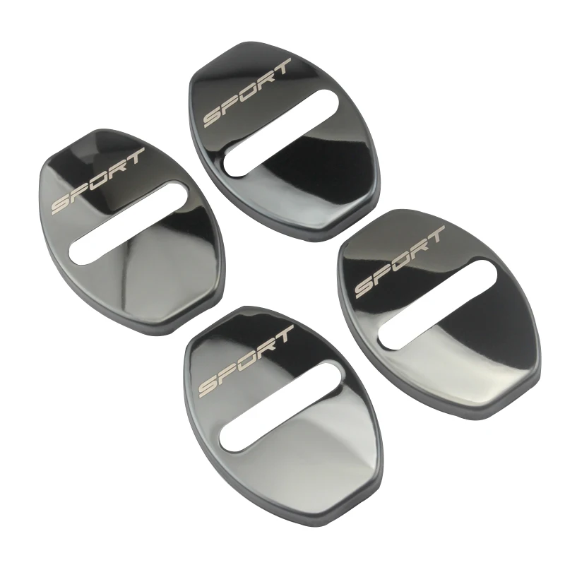 Car Door Lock Cover For Volkswagen VW GTI R Jetta Golf 5 6 7 MK5 MK6